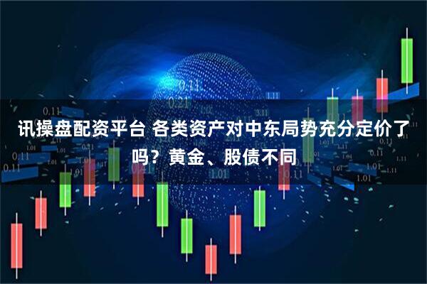 讯操盘配资平台 各类资产对中东局势充分定价了吗？黄金、股债不同